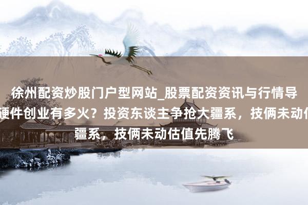 徐州配资炒股门户型网站_股票配资资讯与行情导航 深圳AI硬件创业有多火？投资东谈主争抢大疆系，技俩未动估值先腾飞